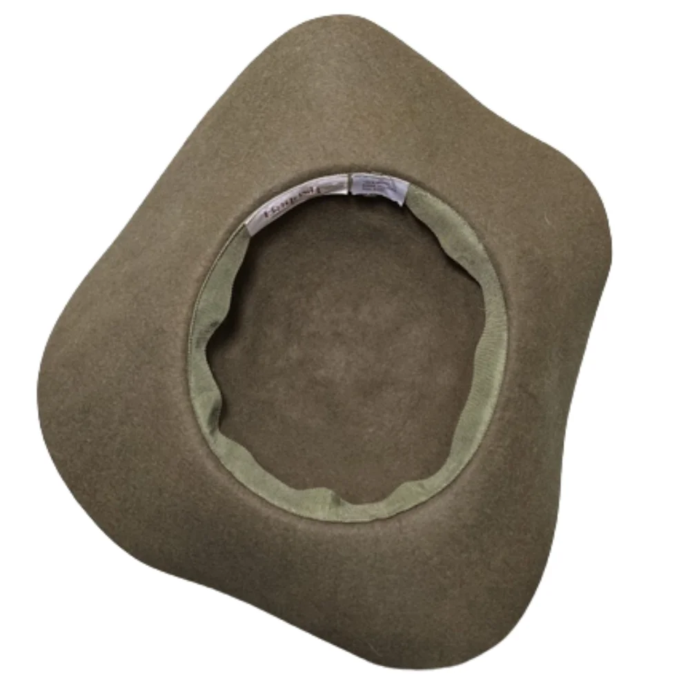 Vint. BANASH BOSTON Wide Brim Boho Floppy Hat - Picture 6 of 7